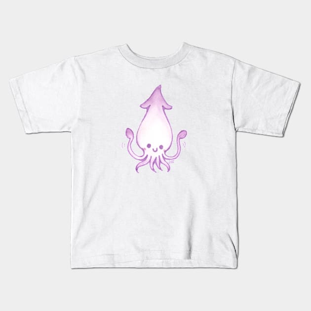 Squid Kids T-Shirt by TaiyakiParade